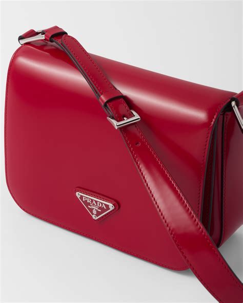 Prada leather shoulder bag